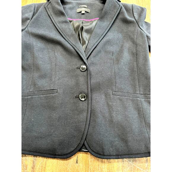 NWT "ABEDEEN" Blazer By Talbots, Black,SZ 6, Office,Workwear,Secretary,Librarian - Picture 10 of 16